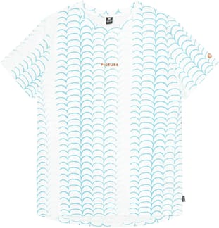 Aulden Tee Water Stripes Print