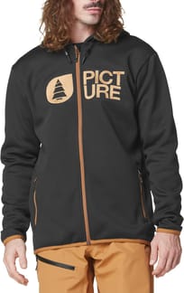 Park Zip Tech Hoodie Black