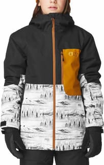 Daumy Jkt Black Mood Print Honey