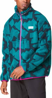 Bremick Zip Fleece Brush Print