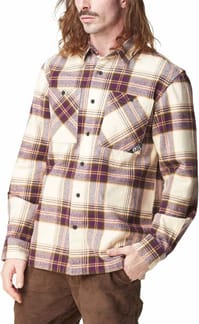 Relowa Shirt Plaid Brown