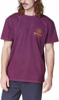 Koleoh Tee Purple Wine Washed