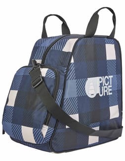 Shoes Bag Bluplaid Print