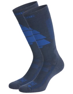 Wooling Ski Socks Dress Blues
