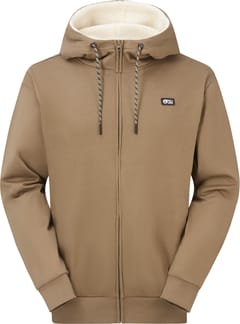 Yinni Plush Zip Hoodie Shitake