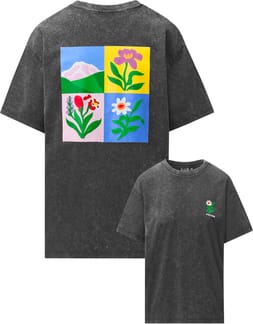 Lyra Tee Black Washed