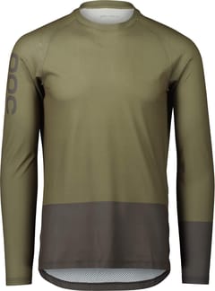 Mtb Pure Ls Jersey Epidote Green/Sylvanite Grey