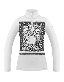 Base layer Shirt Leopard White 2