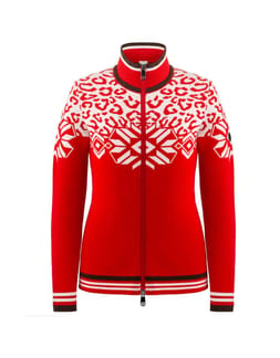 Knit Jacket Scarlet Red 8