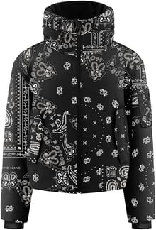 Julie Ski Jacket Paisley Black