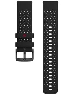 Polar Bracelet 22Mm Silicone Black / Gris