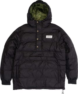 Stay Puffed Down Anorak Black