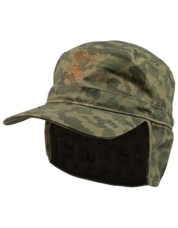 Bear Paw Sherpa Cap Furry Camo