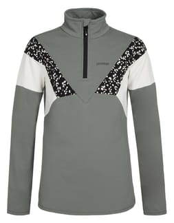 Dewyc Jr 1/4 Zip Top Misty Green