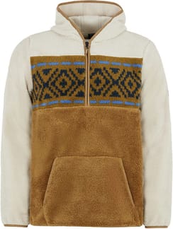 Prtfrias 1/4 Zip Top Sandy Brown
