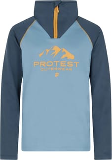 Prtraf Jr 1/4 Zip Active Top Steel Blue