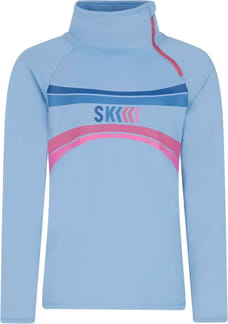 Prttutti Jr 1/4 Zip Active Top Jeanjacket Blue