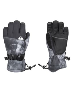 Mission Yth Glo B Gloves True Black Quiet Storm