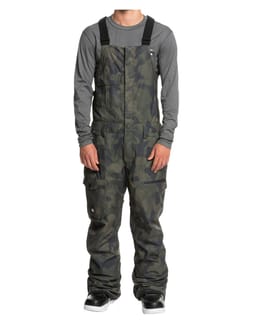 Utility Bib M Snow Pant True Black Fade Out Camo