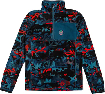 Aker HZ Youth Fleece Building Mountains Grenadine