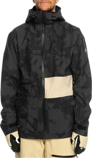 S Carlson Stretch Quest Jacket Tie Dye True Black