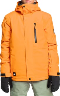 Mission Solid Youth Jacket Orange Pepper