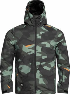 Mission Printed Youth Jacket Puzzle Camo Sea Spra