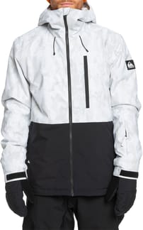 Mission Printed Block Jacket Nature Zoom Birch