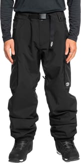 Snow Down Cargo Pants True Black