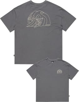 CL Freedom Swell SS Tee Iron Gate