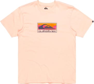 EV Gradient Box SS Tee Peach Parfait