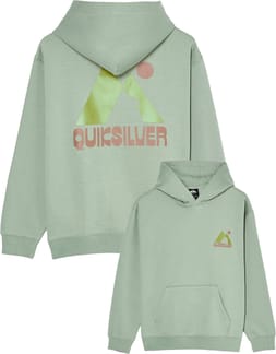 Graphic Youth Hoodie Oversized Iceberg Green