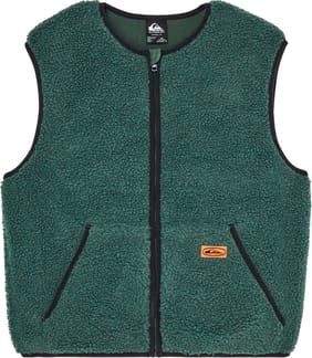 Kickflip Sleeveless Sherpa Youth Gilet Forest