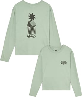 Standard LS Tee W Iceberg Green
