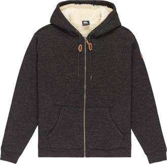 Keller Sherpa Hoodie Fleece Black Heather