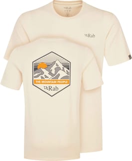 Stance Mountain Peak Tee Ecru
