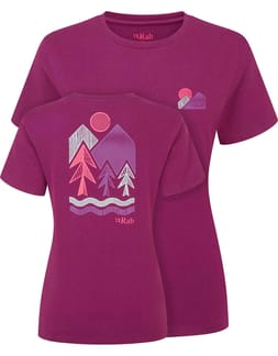 Tuku Vista Tee W Mulberry