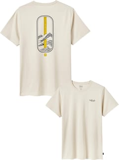 Stance Strata Tee Ecru