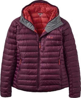 Microlight Alpine Hoody W Mulberry