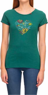 Florah Print Organic Gots Green