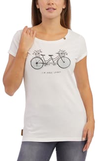 Fllorah Print C Gots Off White