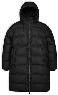 Alta Long Puffer Jacket Black