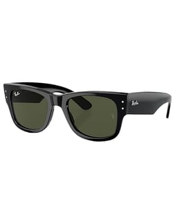 Mega Wayfarer Polished Black Green