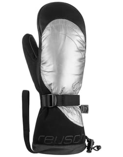 Reusch Yeta Mitten Black Shiny Silver