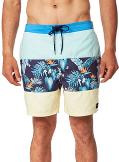Blocking Semi Elastic Washed Aqua