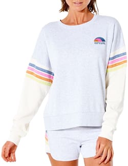 Surf Revival Wave Crew Light Grey Heather