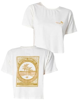 The Island Crop Tee Bone