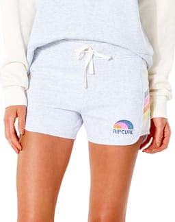 Surf Revival Wave Short Light Grey Heather