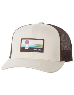 Custom Curve Trucker Vintage White