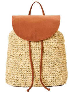 Essentials Straw 7L Backpack Natural